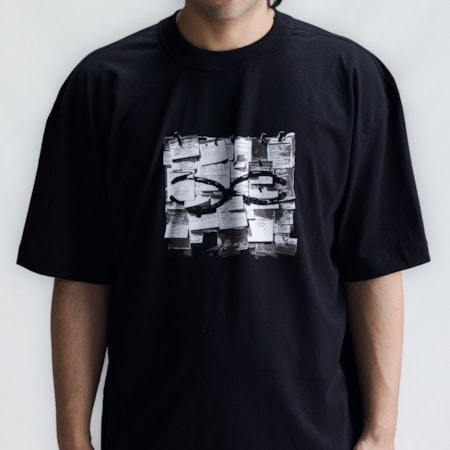 Camiseta Quadro Creations Notes Boxy Black