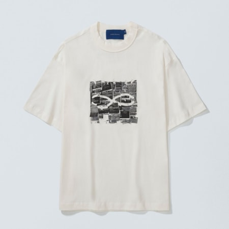 Camiseta Quadro Creations Notes Boxy Off White 