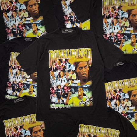 Camiseta Ronaldinho Mvrk x Tropa Do Bruxo