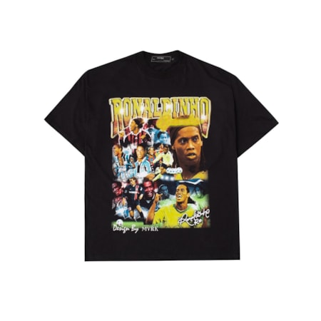 Camiseta Ronaldinho Mvrk x Tropa Do Bruxo