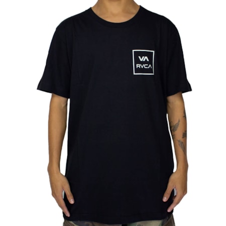 Camiseta Rvca All The Way Preto