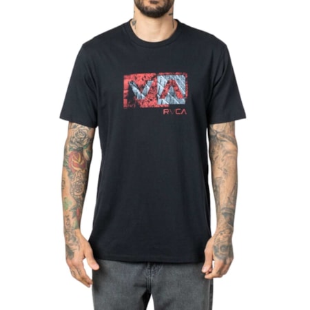 Camiseta Rvca Balance Box Black