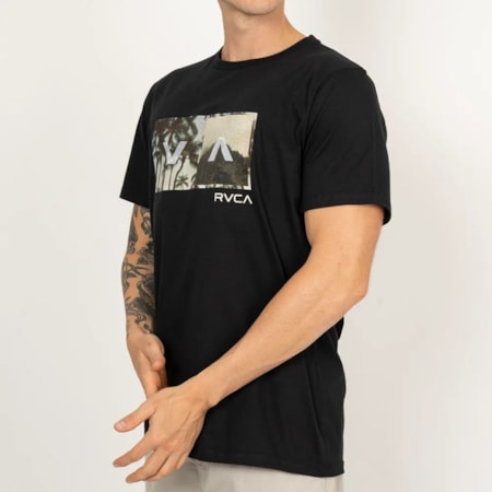 Camiseta Rvca Balance Box Preta 