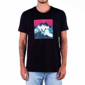 Camiseta Rvca Bedrock Preto