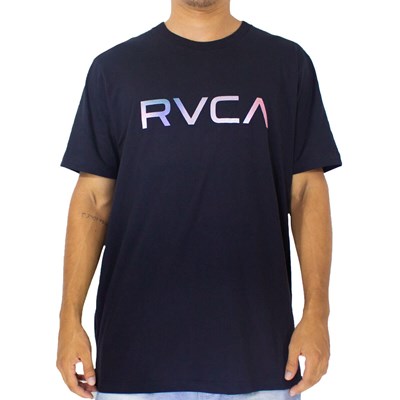 Camiseta Rvca Big Fills Preto