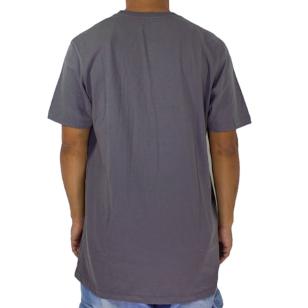 Camiseta Rvca Big Logo Cinza Escuro