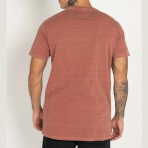 Camiseta Rvca Big Rva Stone Vinho
