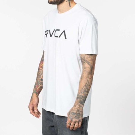 Camiseta Rvca Big Rvca Branca