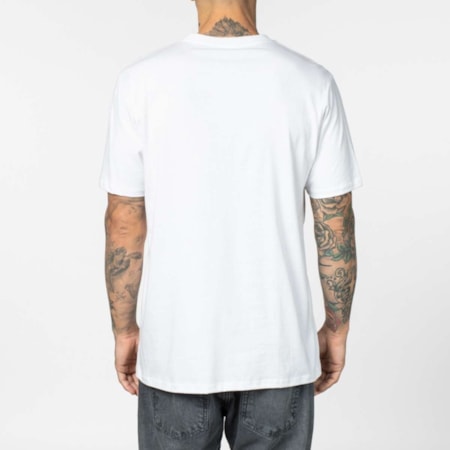 Camiseta Rvca Big Rvca Branca