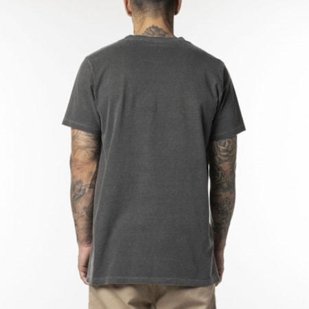 Camiseta Rvca Big Stone Preto