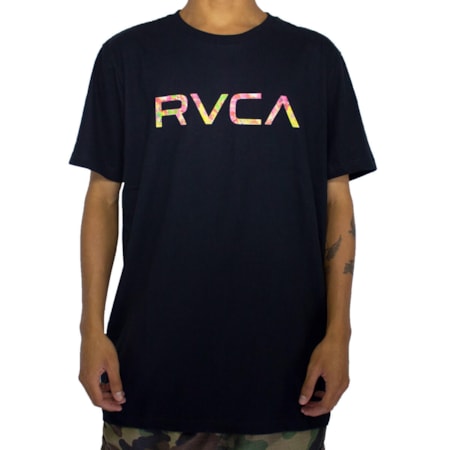 Camiseta Rvca Big Wonder Preto