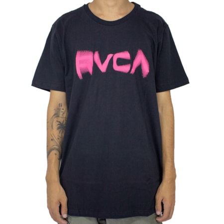 Camiseta Rvca Blurs Preto