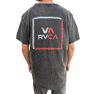 Camiseta Rvca Bonded SS Preto Camiseta Rvca Bonded SS Preto