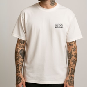 Camiseta Rvca Deth Valley Branco