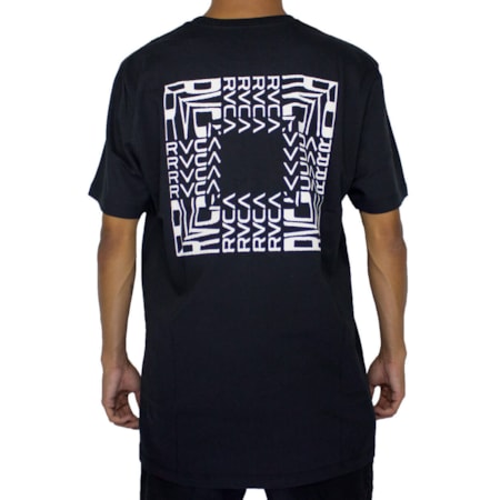 Camiseta Rvca Frame Out Preto