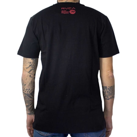 Camiseta Rvca Gueixa Oito ou 80 Preta