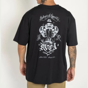 Camiseta Rvca Invisible Men Preto Camiseta Rvca Invisible Men Preto