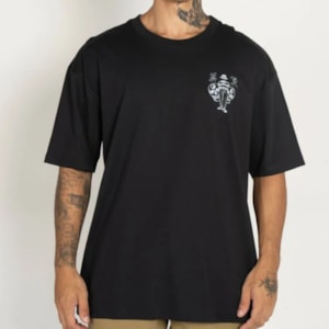 Camiseta Rvca Invisible Men Preto 