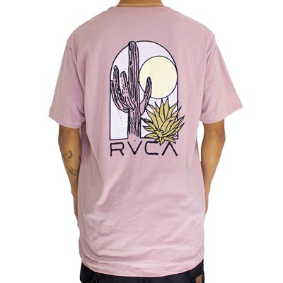 Camiseta Rvca Mojave Rosa Claro