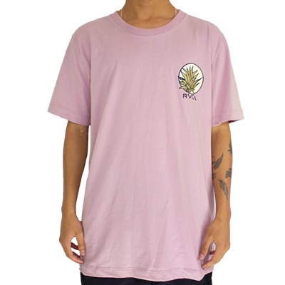 Camiseta Rvca Mojave Rosa Claro
