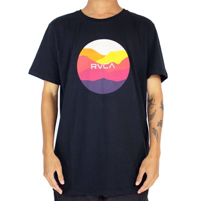 Camiseta Rvca Motors Color Preto