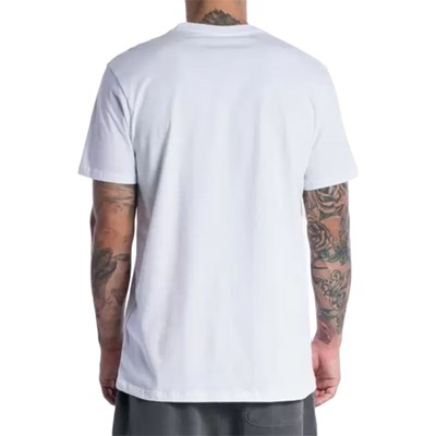 Camiseta Rvca Motors Fins Branco