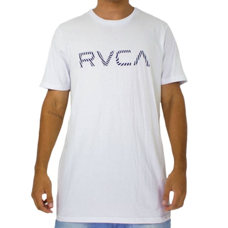 Camiseta Rvca Radar Branco