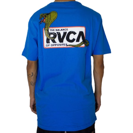 Camiseta Rvca Snake Eyes Azul