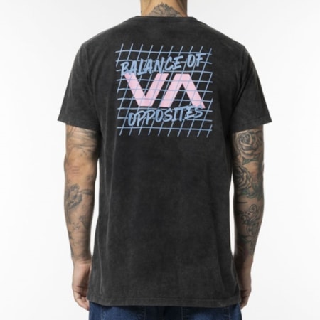 Camiseta Rvca Super Rad Preto