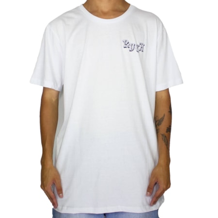 Camiseta Rvca Tres Hombres Branco