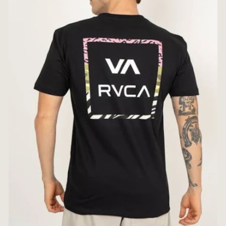 Camiseta Rvca Va All The Way Black
