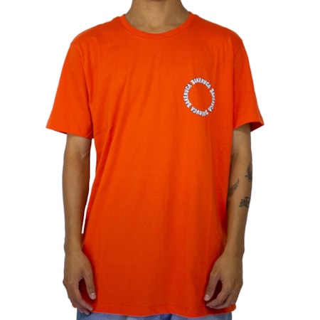 Camiseta Rvca X Baker Laranja