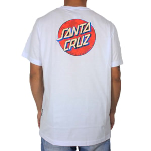 Camiseta Santa Cruz Wash Dot Branco