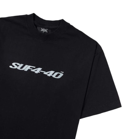 Camiseta Sufgang 4-40 Preto