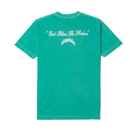 Camiseta Sufgang Bless The Haters Verde Agua