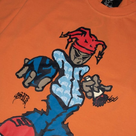 Camiseta Sufgang Joker $ Orange