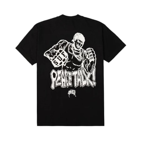 Camiseta Sufgang Peace Talk Black