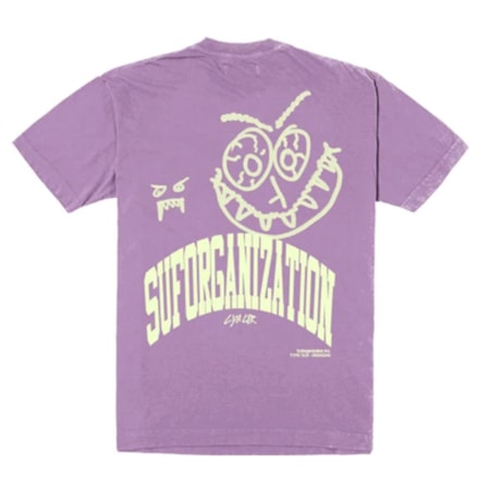 Camiseta Sufgang Slime Lilas