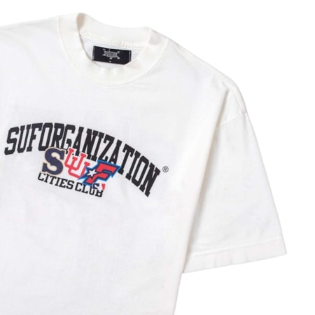 Camiseta Sufgang Sufcities Off White