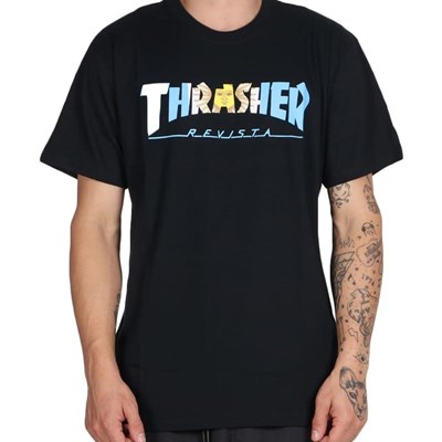 Camiseta Thrasher Argentina Preto