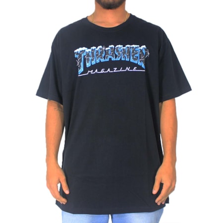 Camiseta Thrasher Ice Black