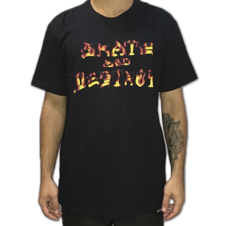 Camiseta Thrasher Sad BBQ Preto