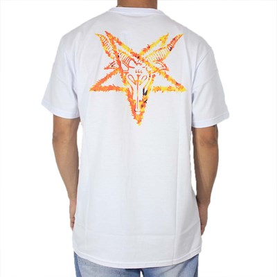 Camiseta Thrasher Skategot Inferno White