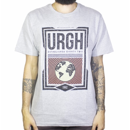 Camiseta Urgh Global Cinza