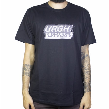 Camiseta Urgh Interferencia Preta