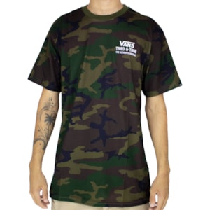 Camiseta Vans Authentic Og Camo VN0A4ROACMA