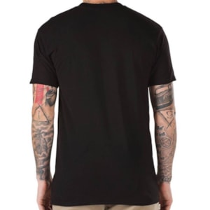 Camiseta Vans Classic Black White VN0A4BRWY28 Camiseta Vans Classic Black White VN0A4BRWY28
