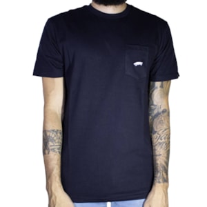 Camiseta Vans Custom Everyday Pocket Black Vnba36Ijblk