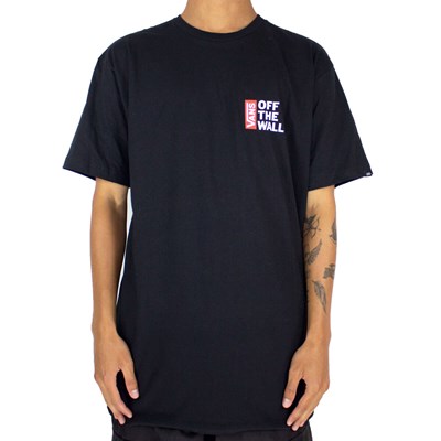 Camiseta Vans Off The Wall Black VN0A4A5DBLK