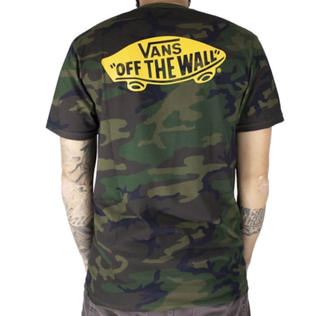 Camiseta Vans Otw Classic Camo Lemon VN0A4BT2ZIB